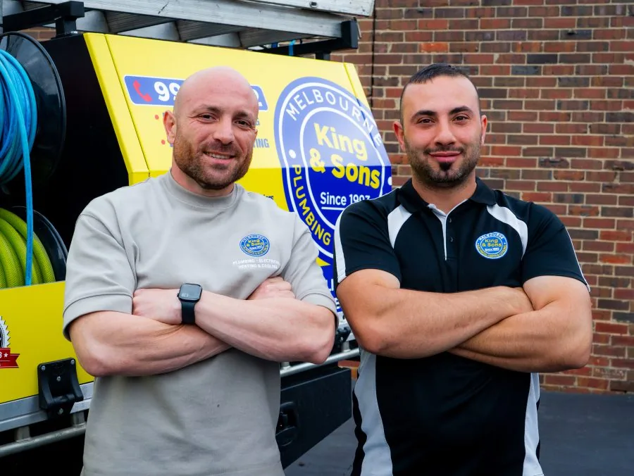 Licensed King & Sons plumbers in Melbourne